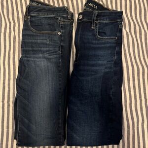 American Eagle Size 8 Long Skinny Jeans